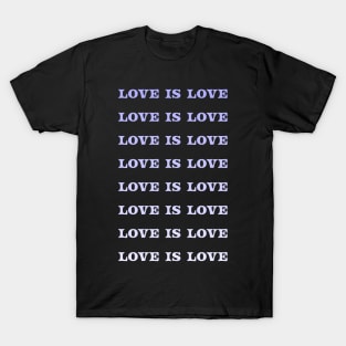 Love is Love Retro T-Shirt